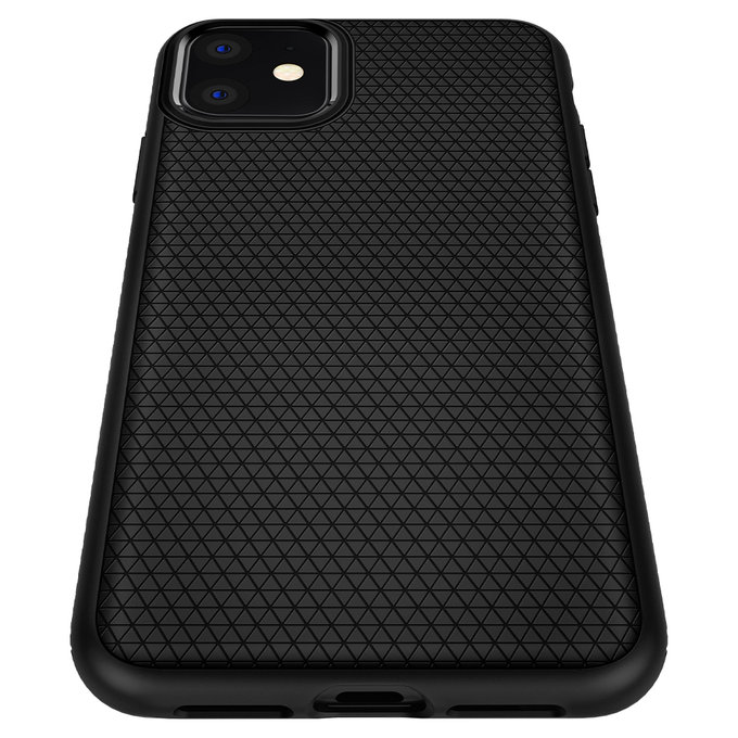 Калъф Liquid Air за iPhone 11, Черно, Black, Spigen