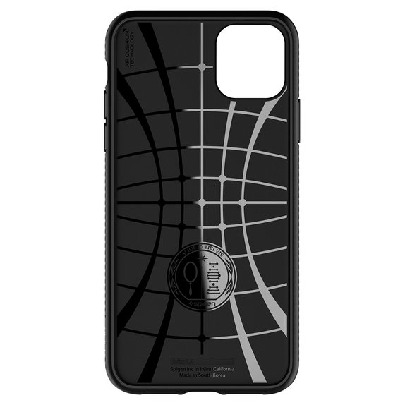 Калъф Liquid Air за iPhone 11, Черно, Black, Spigen