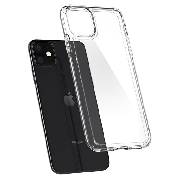 Калъф Ultra Hybrid за iPhone 11, Прозрачен, Transparent, Spigen