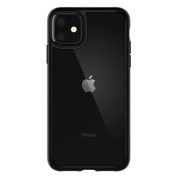 Калъф Ultra Hybrid за iPhone 11, Черно, Black, Spigen