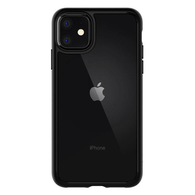Калъф Ultra Hybrid за iPhone 11, Черно, Black, Spigen