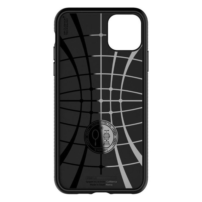 Калъф Liquid Air за iPhone 11 Pro, Черно, Black, Spigen