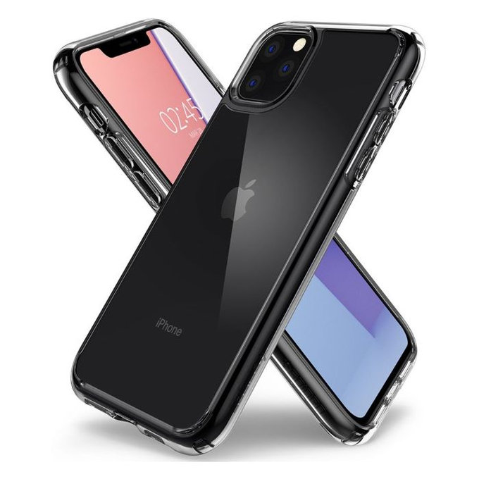 Калъф Ultra Hybrid за iPhone 11 Pro, Прозрачен, Transparent, Spigen