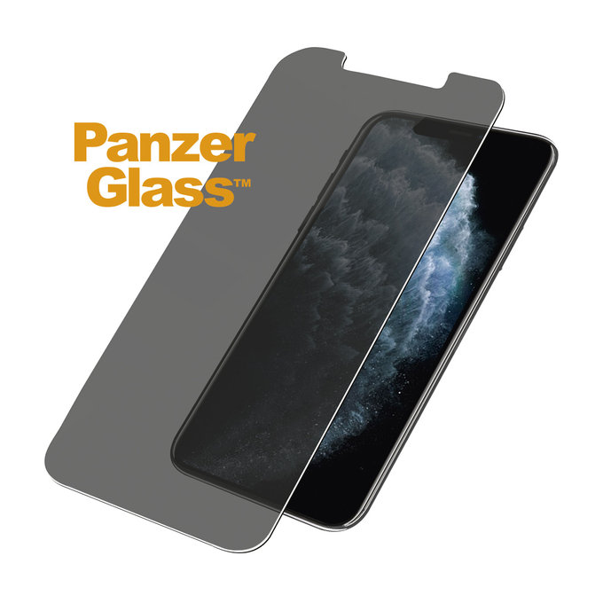 Закалено стъкло с поверителност стандартно за iPhone X, XS и 11 Pro, Прозрачен, Transparent