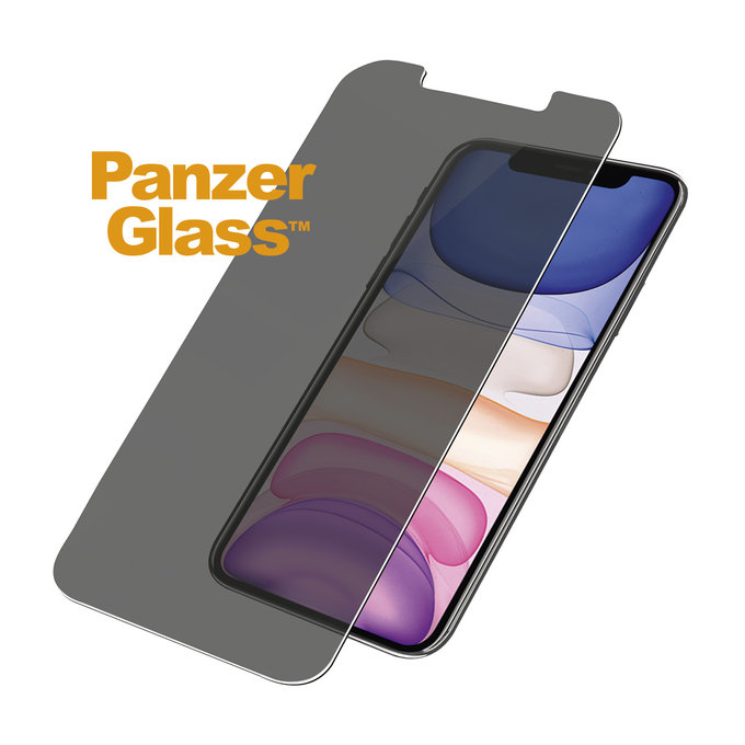 Закалено стъкло с поверителност стандартно за iPhone XR и 11, Прозрачен, Transparent