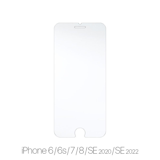 Закалено стъкло за iPhone 6, 6s, 7, 8, SE 2020 и SE 2022