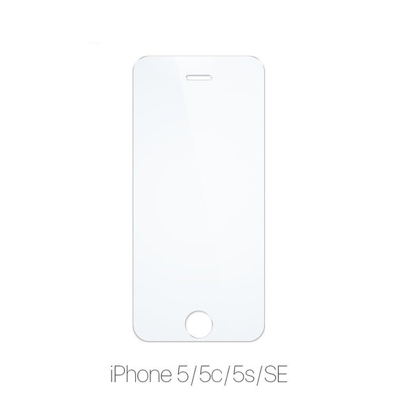 Закалено стъкло за iPhone 5, 5c, 5s и SE 2016