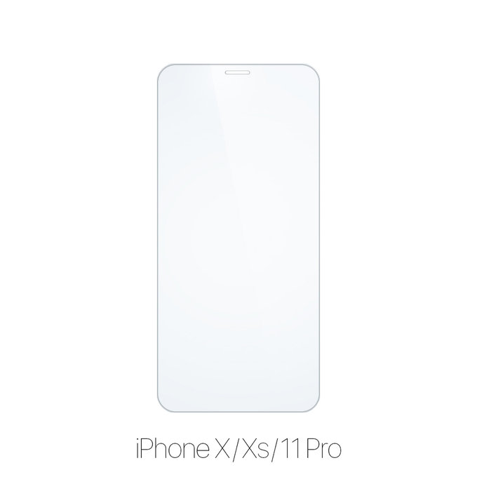 Закалено стъкло за iPhone X, XS и 11 Pro