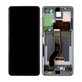 дисплей за Samsung S20 Plus G985F, Тъчскрийн и рамка, GH82-22134E, GH82-22145E, Cosmic Gray, Genuine Service Pack