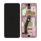 дисплей за Samsung S20 G980F, Тъчскрийн и рамка, GH82-22123C, GH82-22131C, GH82-31432C, GH82-31433C, Cloud Pink, Genuine Service Pack