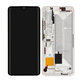 дисплей за Xiaomi Mi Note 10, Mi Note 10 Pro, Тъчскрийн и рамка, 56000200F400, Glacier White, Genuine Service Pack