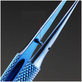 Пинсета от титаниева сплав с извит връх за прецизна жица Jump (0.1mm), 2UUL BlueT Curved Head