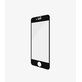 Закалено стъкло съвместимо с калъф AB за iPhone 6, 6s, 7, 8, SE 2020 и SE 2022, Черно, Black