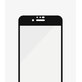Закалено стъкло съвместимо с калъф AB за iPhone 6, 6s, 7, 8, SE 2020 и SE 2022, Черно, Black
