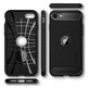 Калъф Rugged Armor за iPhone SE 2020 & SE 2022, Черно, Black, Spigen