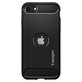 Калъф Rugged Armor за iPhone SE 2020 & SE 2022, Черно, Black, Spigen
