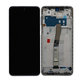 дисплей за Xiaomi Redmi Note 9 Pro, Тъчскрийн и рамка, 560003J6B200, Interstellar Grey, Genuine Service Pack