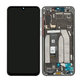 дисплей за Xiaomi Mi 9 SE, Тъчскрийн и рамка, 5606101010B6, черен, Black, Genuine Service Pack
