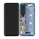дисплей за Xiaomi Mi 10, Тъчскрийн и рамка, 56000500J200, Twilight Grey, Genuine Service Pack