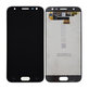 дисплей OLED за Samsung J3 J330F (2017), Тъчскрийн без рамка, черен, Black