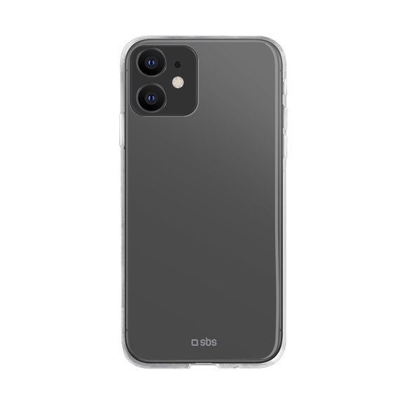 Тънък калъф за iPhone 12 mini, Прозрачен, Transparent