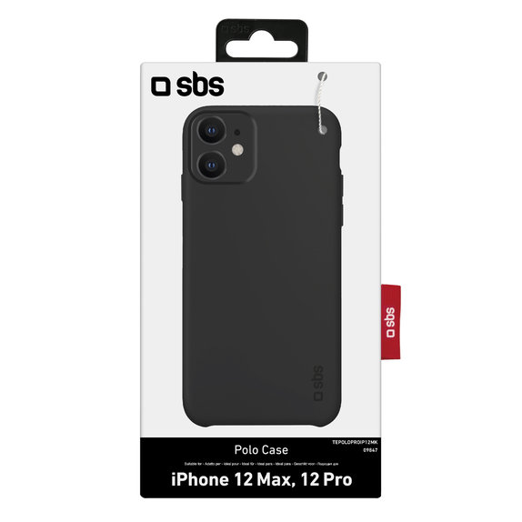 Калъф Polo One за iPhone 12 & 12 Pro, Черно, Black