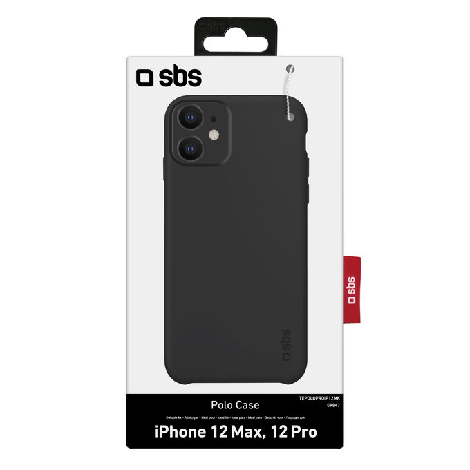 Калъф Polo One за iPhone 12 & 12 Pro, Черно, Black