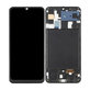 дисплей OLED за Samsung A50 A505F, Тъчскрийн и рамка, черен, Black