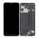 дисплей OLED за Samsung A30s A307F, Тъчскрийн и рамка, Prism Crush Black