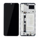 дисплей за Lenovo K10 Note, Тъчскрийн и рамка, черен, Black, TFT