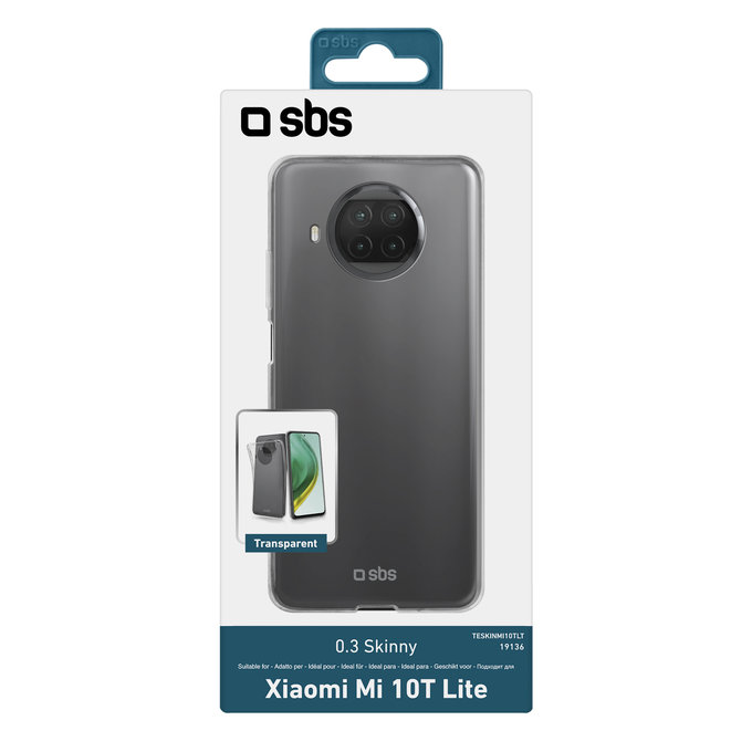 Тънък калъф за Xiaomi Mi 10T Lite 5G, Прозрачен, Transparent