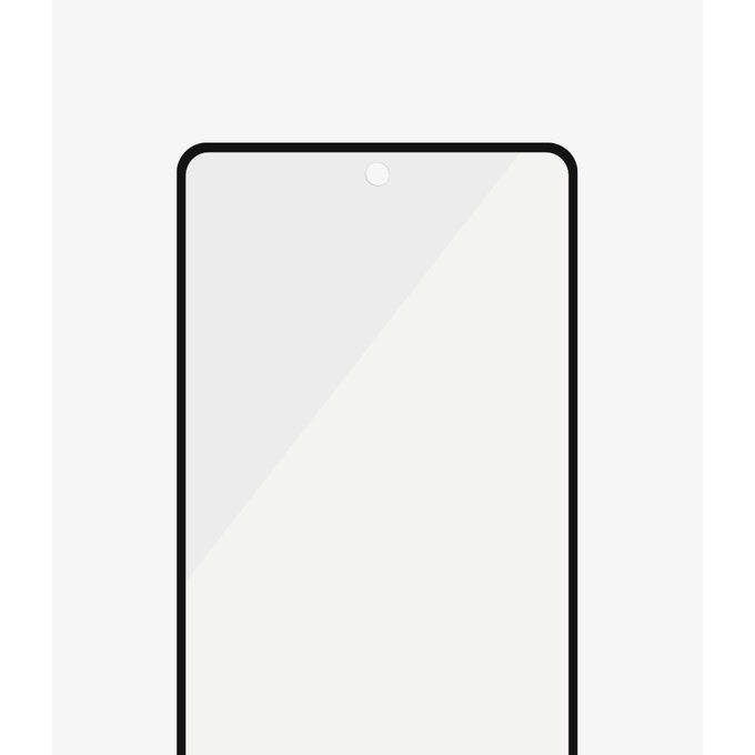 Закалено стъкло съвместимо с калъф AB за Samsung A72, Черно, Black