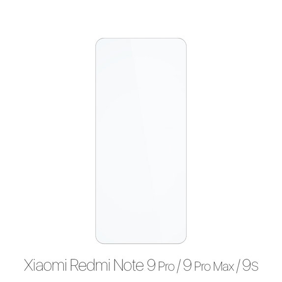 Закалено стъкло за Xiaomi Червено, Redmi Note 9 Pro, 9 Pro Max и 9S