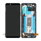дисплей за Sony Xperia 5 II, Тъчскрийн и рамка, A5024932A, черен, Black, Genuine Service Pack