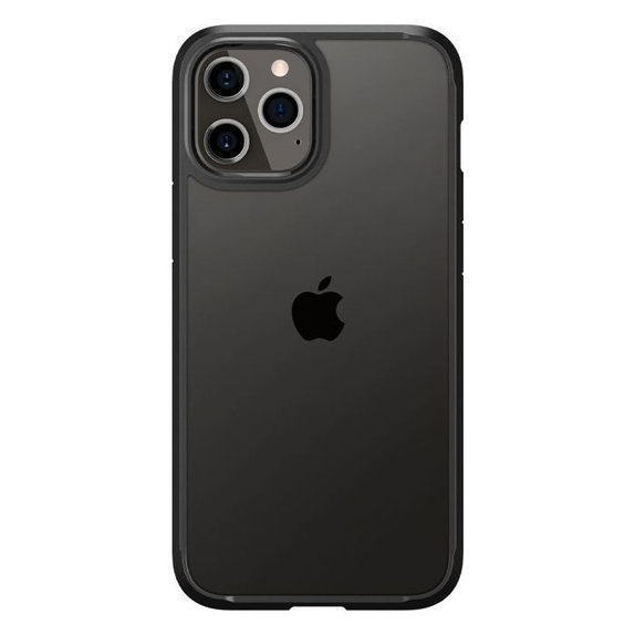 Калъф Ultra Hybrid за iPhone 12 & 12 Pro, Черно, Black