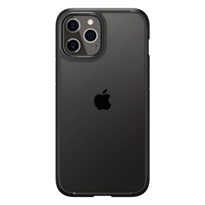 Калъф Ultra Hybrid за iPhone 12 & 12 Pro, Черно, Black