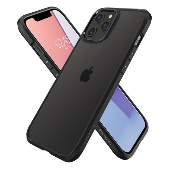 Калъф Ultra Hybrid за iPhone 12 & 12 Pro, Черно, Black