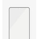 Закалено стъкло съвместимо с калъф AB за Samsung S21+, съвместимо с пръстов отпечатък, Черно, Black
