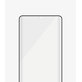 Закалено стъкло съвместимо с калъф AB за Samsung S21 Ultra, съвместимо с пръстов отпечатък, Черно, Black