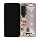 дисплей за Xiaomi Mi 10 Pro, Тъчскрийн и рамка, 56000500J100, Alpine White, Genuine Service Pack