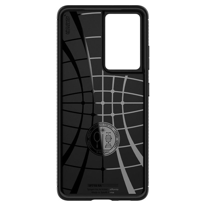 Калъф Rugged Armor за Samsung S21 Ultra, Черно, Black