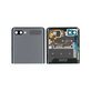 дисплей за Samsung Z Flip 5G F707B, Тъчскрийн и рамка, Mystic Gray, външен, Genuine Service Pack