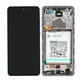 Дисплей с тъчскрийн, рамка и батерия за Samsung A72 A725F, A726B, GH82-25541C, GH82-25542C, Awesome Violet, Genuine Service Pack