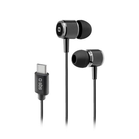 Слушалки Studio Mix 100C с микрофон, USB-C, Черно, Black, SBS
