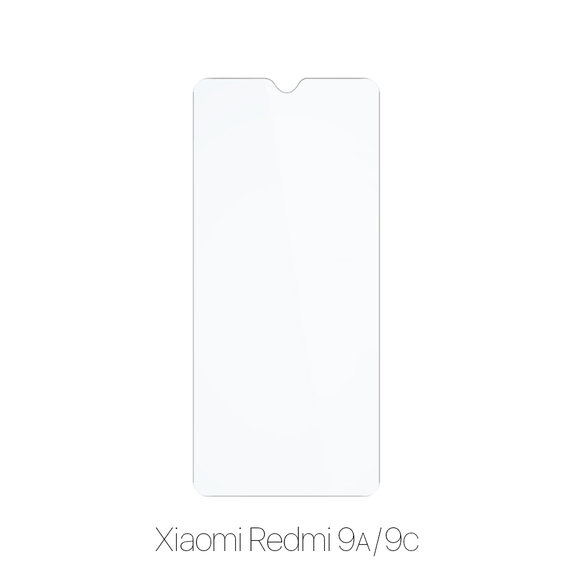 Закалено стъкло за Xiaomi Червено, Redmi 9A и 9C