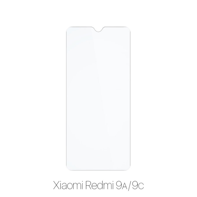 Закалено стъкло за Xiaomi Червено, Redmi 9A и 9C