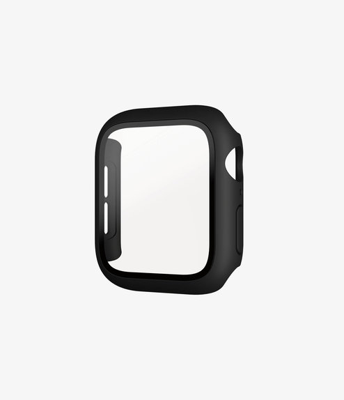 Закалено стъкло Full Body AB за Apple Watch 4, 5, 6, SE (1st gen) и SE (2nd gen) 40mm, Черно, Black, PanzerGlass