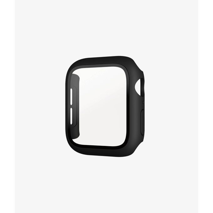 Закалено стъкло Full Body AB за Apple Watch 4, 5, 6, SE (1st gen) и SE (2nd gen) 40mm, Черно, Black, PanzerGlass