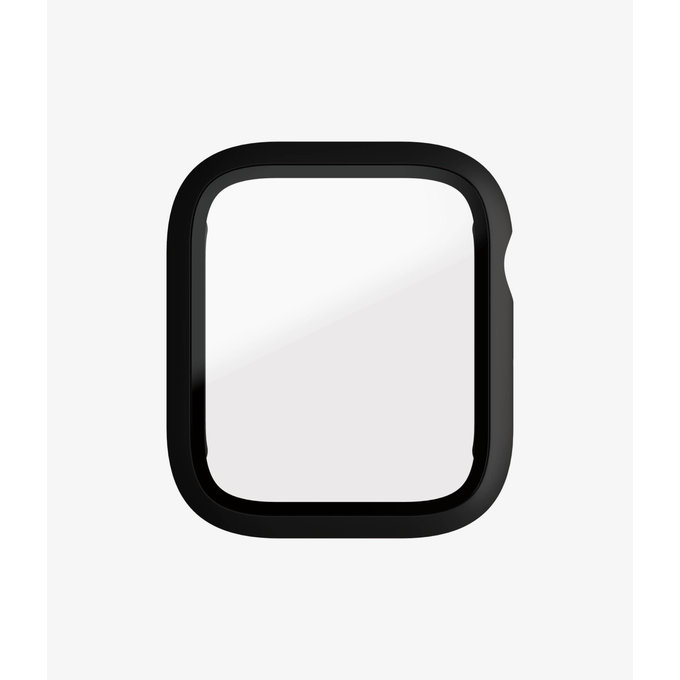 Закалено стъкло Full Body AB за Apple Watch 4, 5, 6, SE (1st gen) и SE (2nd gen) 44mm, Черно, Black, PanzerGlass