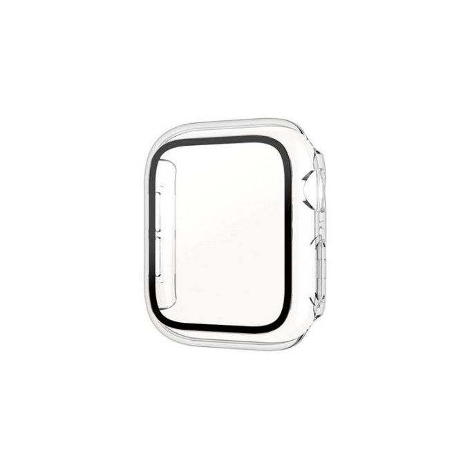 Закалено стъкло Full Body AB за Apple Watch 4, 5, 6, SE (1st gen) и SE (2nd gen) 40mm, Прозрачен, Transparent, PanzerGlass